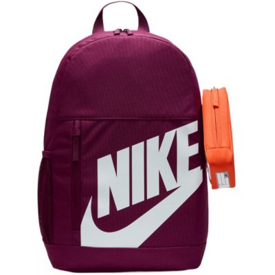 NIKE-Y NK ELMNTL BKPK SHOEBOX Červená 20 l – Sleviste.cz