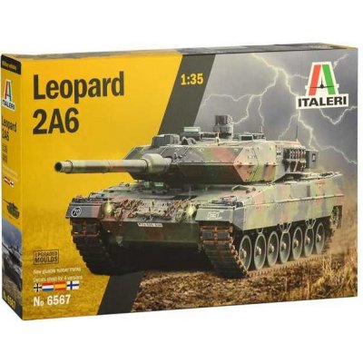 Italeri Leopard 2A6 6567 1:35 – Zbozi.Blesk.cz