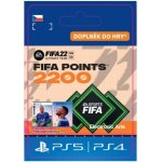 PlayStation FUT 22 – FIFA Points 2200 CZ – Zboží Dáma