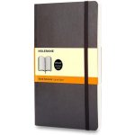 Moleskine Zápisník měkké desky A5 linkovaný černý – Hledejceny.cz