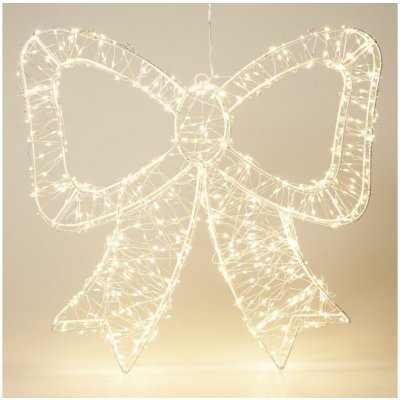 Koopman LED Venkovní vánoční dekorace 720xLED/6W/230V 46 cm IP44 teplá bílá mašle/bílá AMZ143110 – Hledejceny.cz