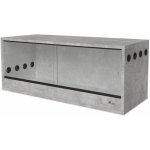 Diversa dřevěné terárium beton 150 x 80 x 80 cm – Hledejceny.cz