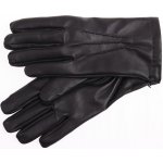 Špongr Baron kožené rukavice zateplené kašmírovou podšívkou černé – Sleviste.cz