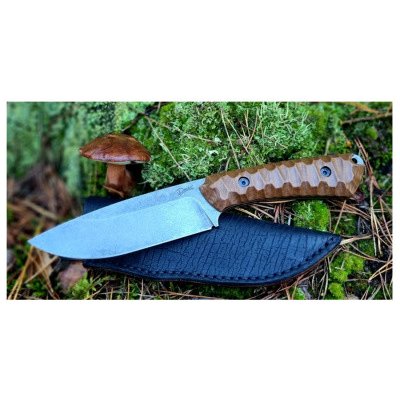 Nůž Pracant, Dachs Knives, StoneWash, hnědý – Hledejceny.cz