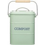 Kitchen Craft nádoba na kompostovatelný odpad zelená 3 litry – Zboží Dáma