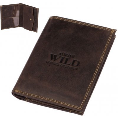 Always Wild pouzdro na karty černé – Zboží Živě