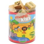 Aladine dětské dřevěné razítka StampoKids Zoo – Zboží Mobilmania
