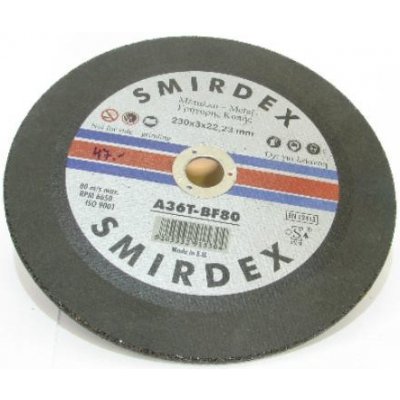 Smirdex Kotouč řezný na kov 230 x 3 x 22.23 mm – Hledejceny.cz