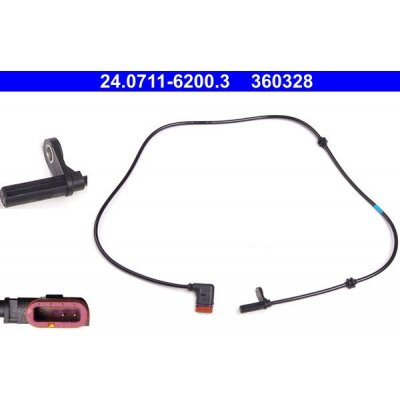 Snímač počtu otáček kol ATE 24.0711-6200 (AT 360328) | Zboží Auto