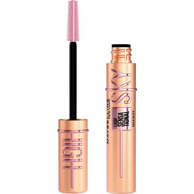 Maybelline Lash Sensational Sky High Rosegold Glitz - Řasenka 7,5 ml - Black – Zboží Dáma