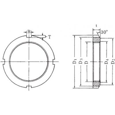 KM 38 Koncová matice DIN 981 | Zboží Auto