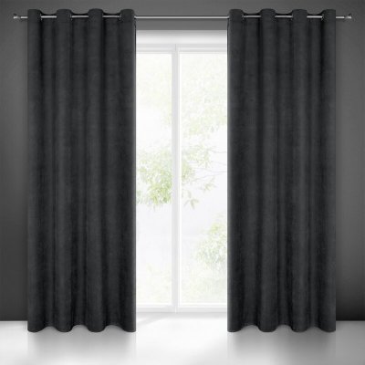 Takoy Sametový závěs MILO s jemným strukturovaným vzorem, gramáž 200 g/m2-HF-383960 | 140 x 250 cm – Hledejceny.cz