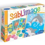 SentoSphere Sablimage: Pískové obrázky Ryby a delfíni – Zboží Dáma