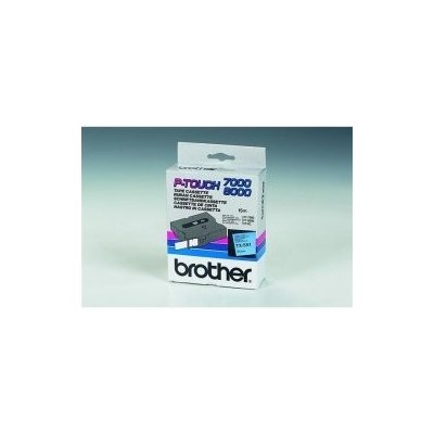 Brother TX-551 černý tisk/modrý podklad 24 mm x 15 m originální páska – Hledejceny.cz