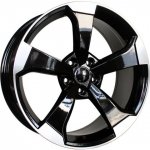 Racing Line XE351 9x20 5x112 ET32 black polished – Sleviste.cz