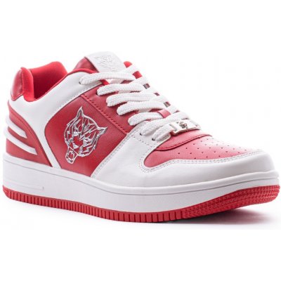 Plein Sport Tiger Red tenisky bílé