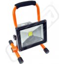 Zahradní lampa LED reflektor Solight 20W, přenosný, nabíjecí, 1600lm, oranžovo-černý WM-20W-D