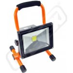 LED reflektor Solight 20W, přenosný, nabíjecí, 1600lm, oranžovo-černý WM-20W-D – Zboží Mobilmania