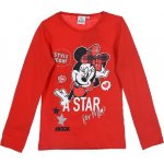 Disney Minnie Mouse tričko s dlouhým rukávem červené – Hledejceny.cz