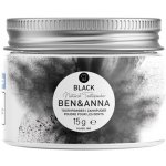 Ben & Anna Zubní prášek pro bělení zubů s aktivním uhlím 15 g – Zboží Mobilmania