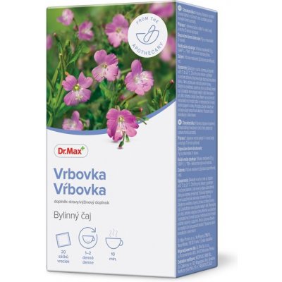 Dr.Max Vrbovka bylinný čaj 20 x 1,5 g – Sleviste.cz