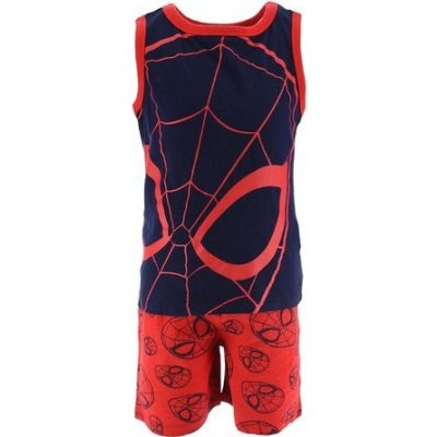 Sun City Spiderman chlapecké pyžamo modrá červená