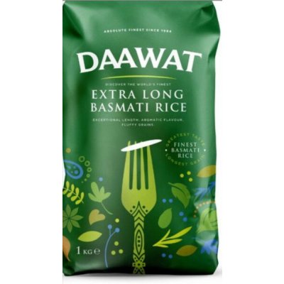 Daawat Basmati Rýže Extra Dlouhá 1 kg – Hledejceny.cz