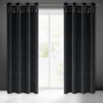 Takoy Sametový závěs JASPER zdobený lesklým pruhem flitrů-HF-386174 | 140 x 250 cm – Hledejceny.cz
