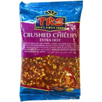 TRS Červené Chilli drcené Crushed Red Chillies Hot 100 g