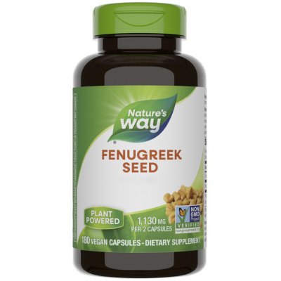 Nature's Way Fenugreek Seed Pískavice řecké seno 180 kapslí – Hledejceny.cz