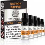 Boudoir Samadhi s.r.o. IMPERIA Nikotinová báze Dripper PG30/VG70 3mg 5x10ml – Sleviste.cz