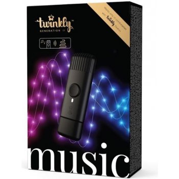 TWINKLY Music Detektor zvuku Snímač BPM USB Černá