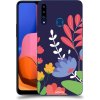 Pouzdro a kryt na mobilní telefon Samsung Pouzdro ACOVER Samsung Galaxy A20s s motivem Colorful Flowers