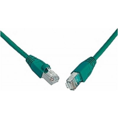 Solarix C5E-315GR-5MB patch CAT5E SFTP PVC, 5m, zelený – Zboží Mobilmania