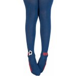 Wola Chlapecké vzorované punčocháče FOOTBALL modré – Zboží Dáma