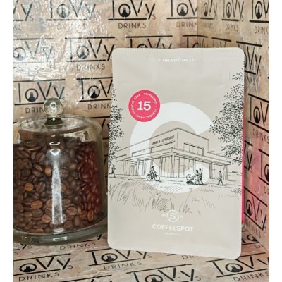 Coffeespot 15 let zrnková 250 g – Hledejceny.cz