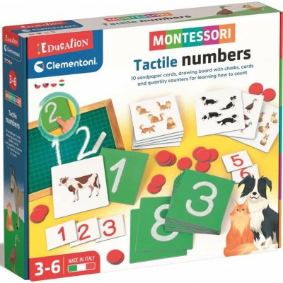 Montessori Clementoni - nauč se číslice – Zboží Mobilmania