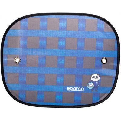 SPARCO Clony sluneční na boční okno modré 44x36 cm 2 ks | Zboží Auto