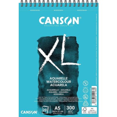 Canson Skicák XL Aquarelle 300 g m2 20 archů A5 – Zboží Dáma