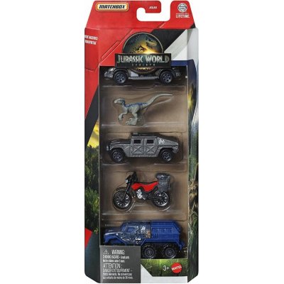 Mattel Jurský svět Vozidlo a dinosaurus – Zboží Dáma