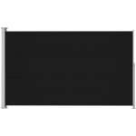 vidaXL Zatahovací boční markýza/zástěna 200 x 300 cm černá – HobbyKompas.cz