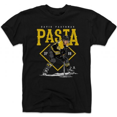 Tričko Boston Bruins David Pastrnak #88 Pasta WHT