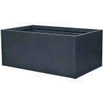 Floraworld Vyvýšený záhon Twin-Wall L, antracitová, 180 x 90 x 76 cm – Hledejceny.cz