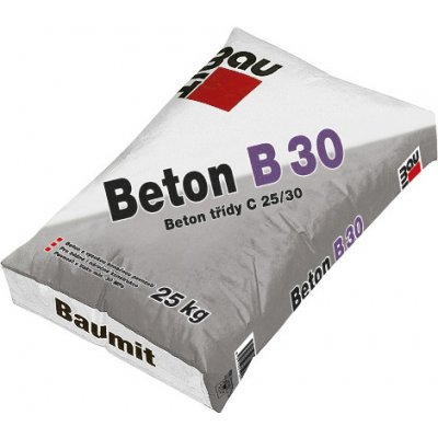 Baumit Beton B 30 betonová směs 25 kg – Zboží Mobilmania