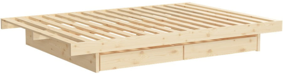 Karup Design Kanso s úložným prostorem s roštem z borovicového dřeva v přírodní barvě