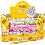 ARÔME Secret garden Dárkové balení vonných tyčinek mix vůní 4 x 14 ks + stojánek – Hledejceny.cz