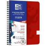 OXFORD Zápisník A5+ Nordic Touch linka červený 70 listů – Zboží Dáma