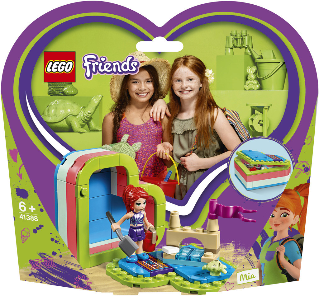LEGO® Friends 41388 Mia a letní krabička ve tvaru srdce