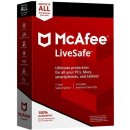 MCAFEE LIVESAFE 1 lic. 1 ROK (MLS-1Y1D)