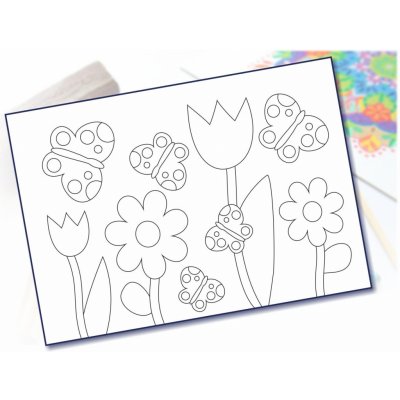 Radost v písku Šablona na pískování jarní motýlci A4 210 x 297 mm – Zboží Dáma Radost v písku Šablona na pískování jarní motýlci A4 210 x 297 mm – Zboží Dáma